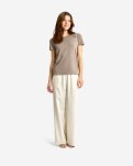 T-shirt | Bambusviskose | Brun -JBS of Denmark Women