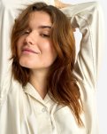 Pyjamasskjorte | Bambusviskose | Ivory -JBS of Denmark Women