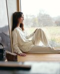 Pyjamasbukser | Bambusviskose | Ivory -JBS of Denmark Women