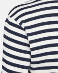 Rib langærmet t-shirt | Bambusviskose | Navy stribet -JBS of Denmark Women