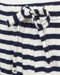 Rib bukser m. lige ben | Bambusviskose | Navy stribet -JBS of Denmark Women