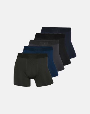 Tights m. ekstra længde "airmesh" 5-pak, Polyester, Multifarvet