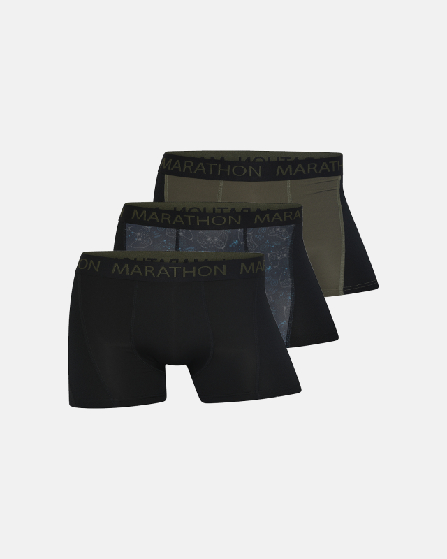 Tights "kids" 3-pak | Polyester | Sort