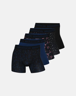 Tights 5-pak, Mikrofiber, Multifarvet