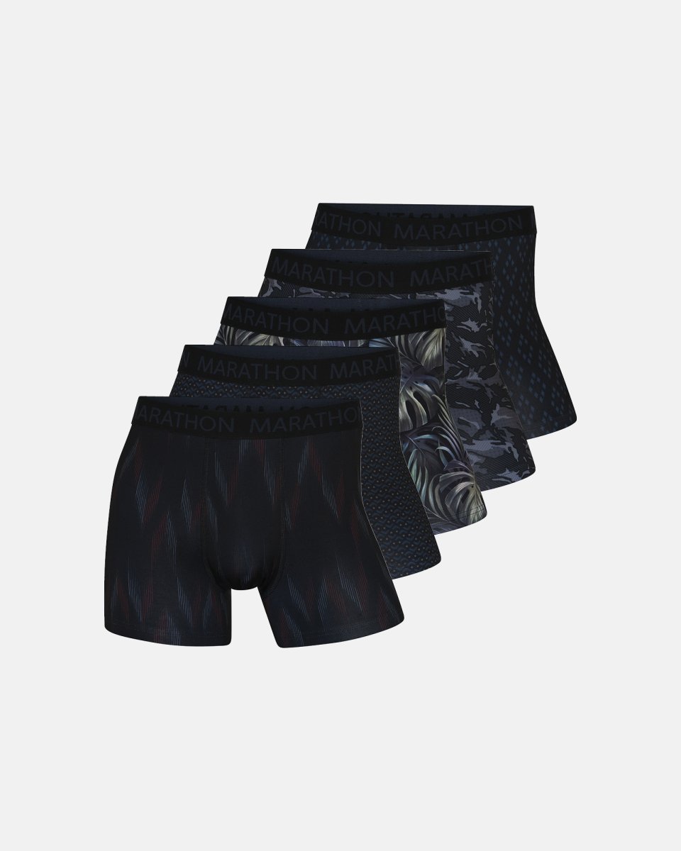 Olympia Tights 5-pak | Mikrofiber | Multifarvet - M
