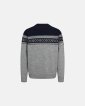 Pullover 'strik' | 100% uld | Grå - Dovre