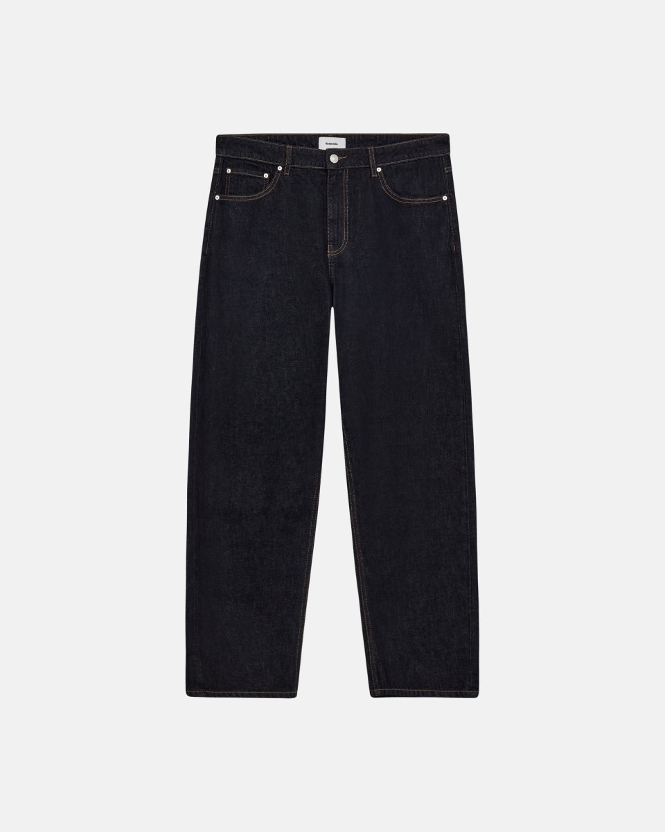 Resteröds Owen loose fit jeans | 100% bomuld | Rinsed - 32/32