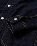 Nathan Denim overshirt | 100% bomuld | Navy -Resteröds