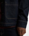 Nathan Denim overshirt | 100% bomuld | Navy -Resteröds