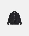 Nathan Denim overshirt | 100% bomuld | Sort -Resteröds