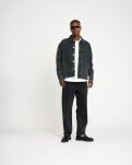 Nathan Denim overshirt | 100% bomuld | Sort -Resteröds