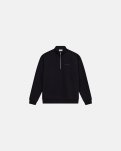 Zack Sweatshirt | 100% bomuld | Sort -Resteröds
