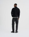 Zack Sweatshirt | 100% bomuld | Sort -Resteröds