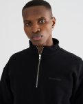 Zack Sweatshirt | 100% bomuld | Sort -Resteröds
