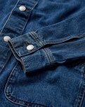 Nathan Denim overshirt | 100% bomuld | Blå -Resteröds
