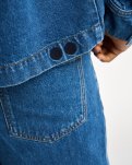 Nathan Denim overshirt | 100% bomuld | Blå -Resteröds
