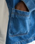 Nathan Denim overshirt | 100% bomuld | Blå -Resteröds