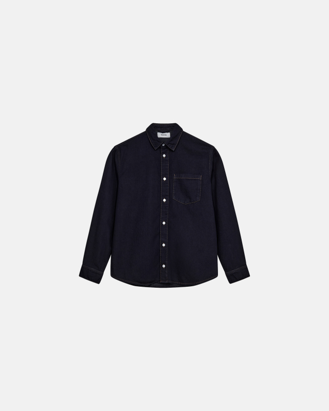 Jace Denim skjorte | 100% bomuld | Rinsed