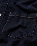 Jace Denim skjorte | 100% bomuld | Navy -Resteröds