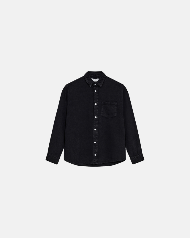 Jace Denim skjorte | 100% bomuld | Charcoal