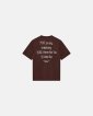 Tas t-shirt | 100% bomuld | Brun - Resteröds