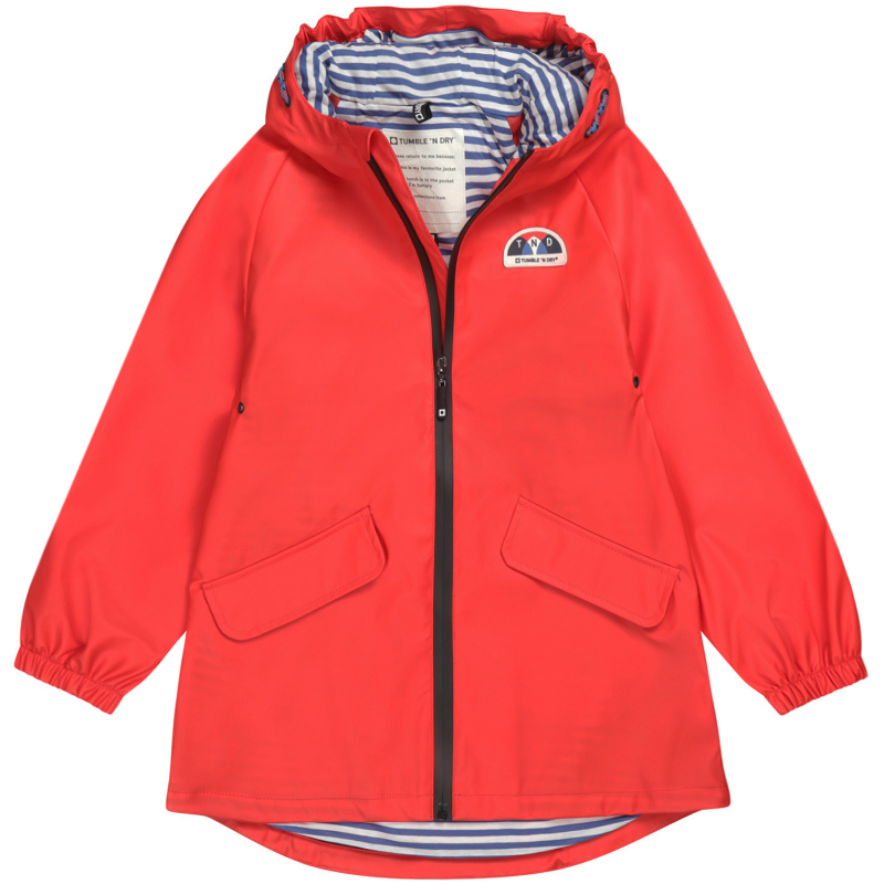 Jakke “London” | Polyester | Rød
