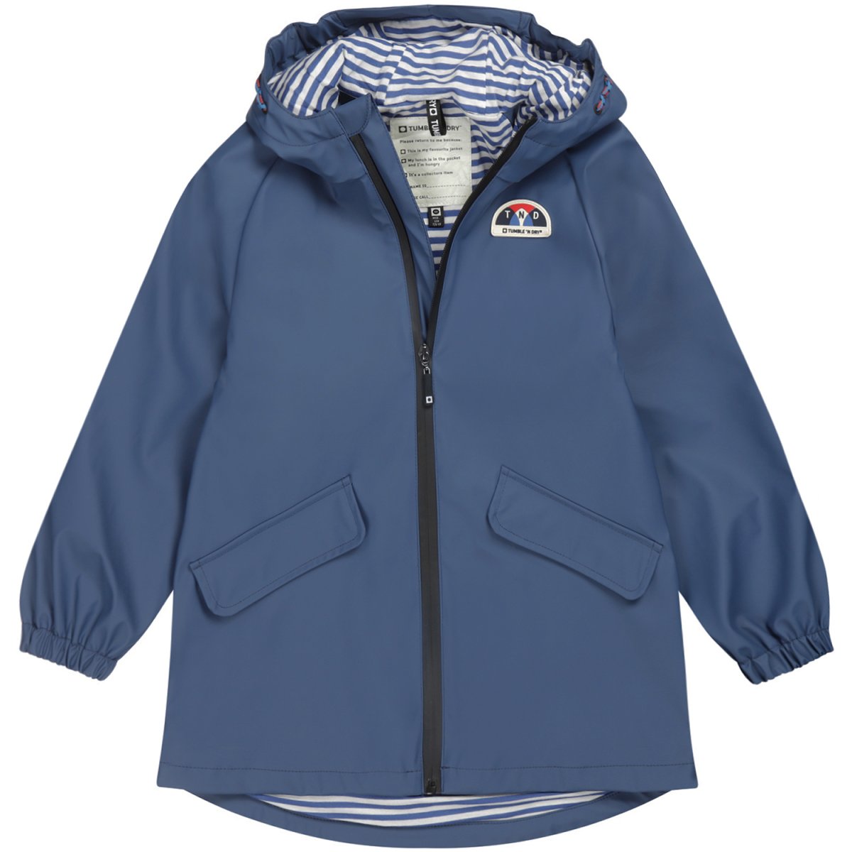 Tumble 'n Dry Jakke "London" | Polyester | Blå - 98