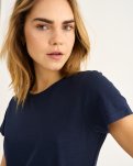 T-shirt, Bambusviskose, Navy