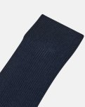 Ribstrømper | Bomuld | Navy -JBS