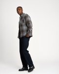 Nolan twill overshirt, 100% bomuld, Brun