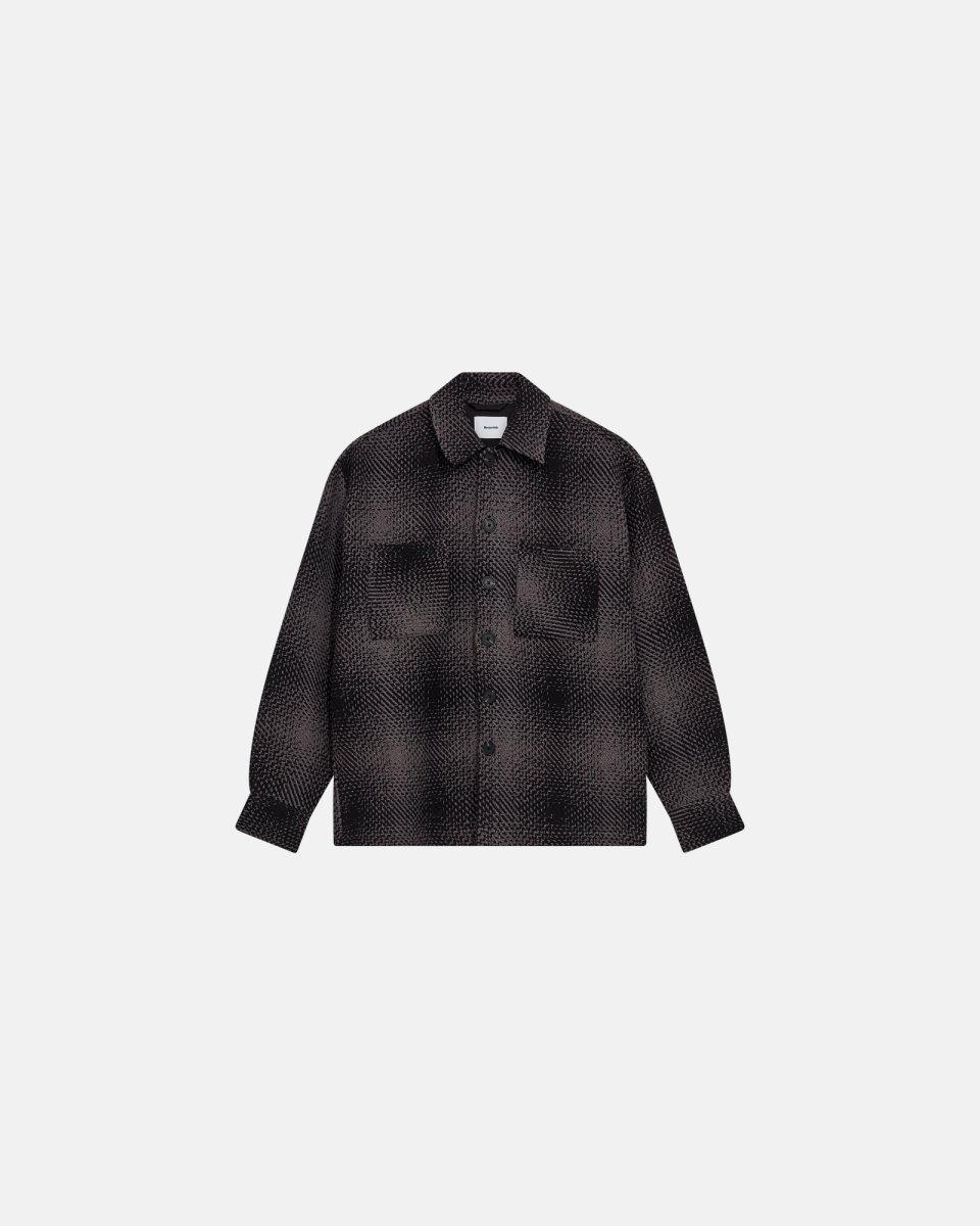 Resteröds Nolan twill overshirt | 100% bomuld | Mørk grå - S