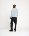 Lean pullover, Uld, Blå