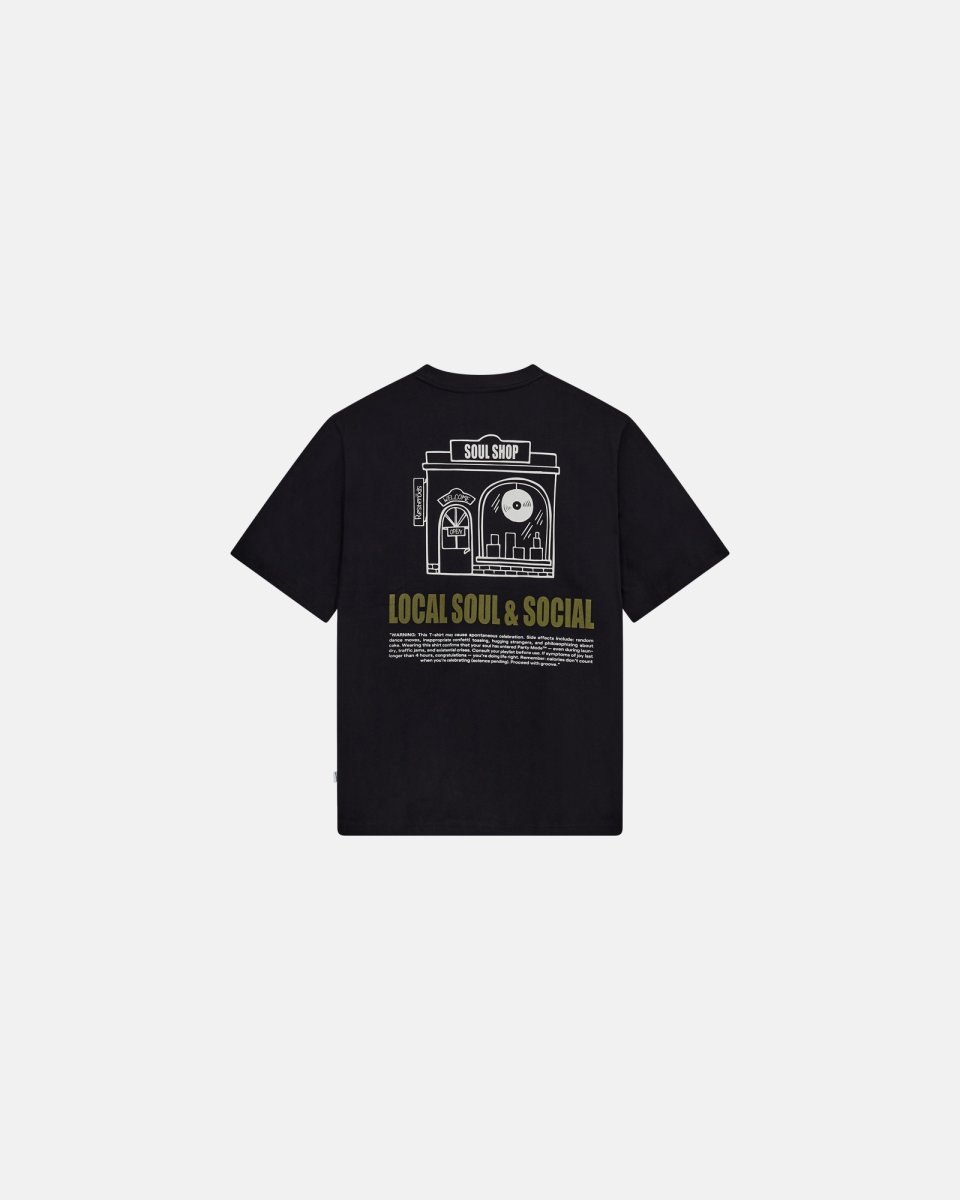 Resteröds Tas t-shirt | 100% bomuld | Sort - S