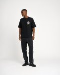 Tas t-shirt, 100% bomuld, Sort