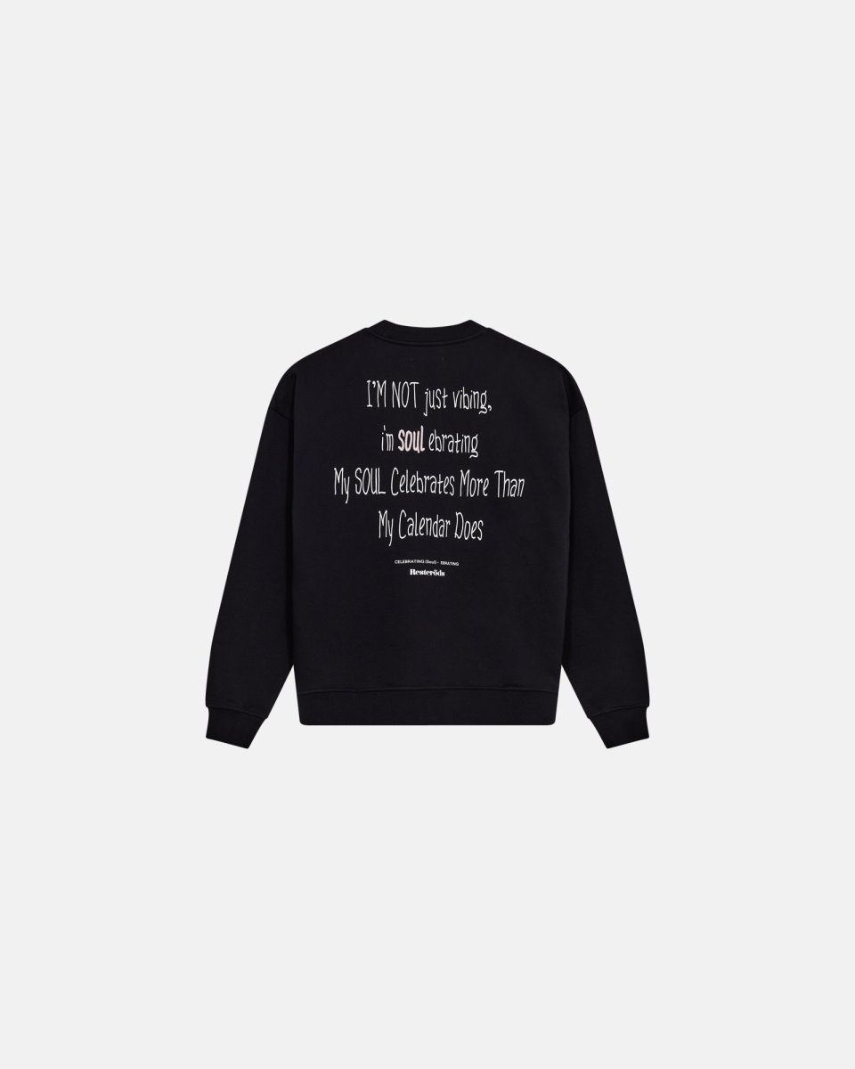 Resteröds Drake sweatshirt | 100% bomuld | Sort - S