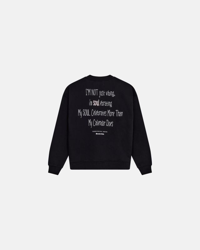 Drake Sweatshirt | 100% bomuld | Sort