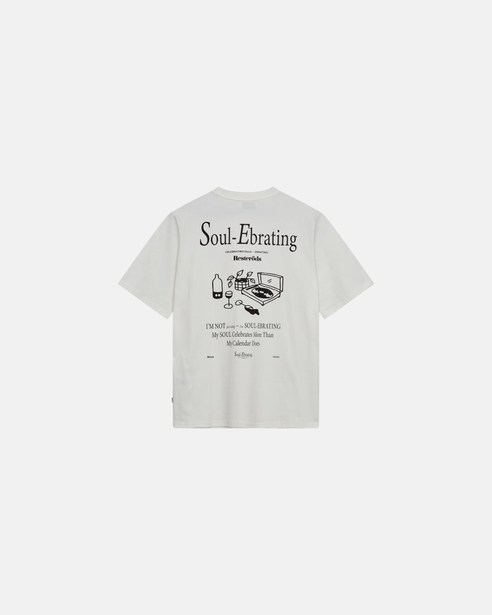 Resteröds Tas t-shirt | 100% bomuld | Hvid - S